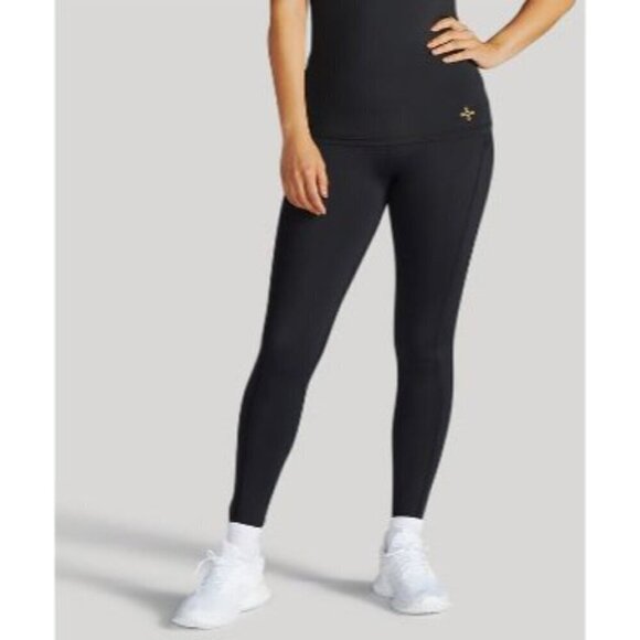 2 Pairs of Tommie Copper Back Support Ankle Length Leggings Size Small New